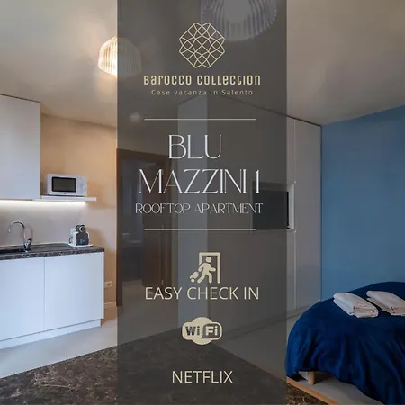 Blu Mazzini Apartments - Monolocali Con Terrazza Privata E Netflix - Lecce Centro * Lecce